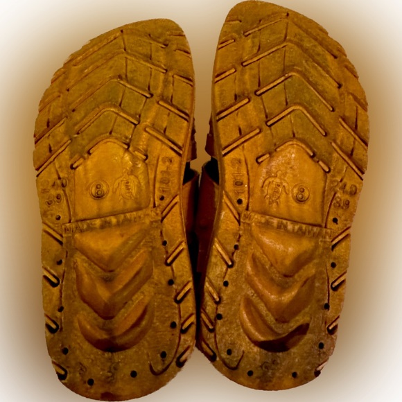 Original Pali Hawaii Lug Clog sandal beach flip flop summer flat shoe - Picture 7 of 8